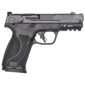 S&W PC M&P 10MM M2.0 Carry Comp Handgun 10mm Auto 15rd Magazines(2) 4″ Barrel OR Thumb Safety Black