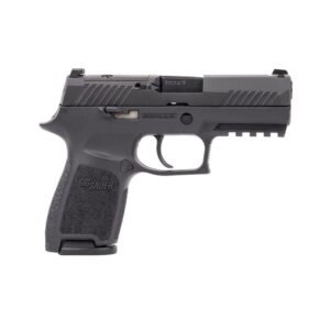 Sig Sauer P320 Compact Handgun 9mm Luger 10rd Magazines (2) 3.9″ Barrel Black OR MA Compliant