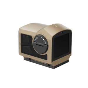 INFITAC Fast Mini Pistol Sight – Tan | Thermal Tech | Touch Screen | Standard RMR Footprint | Auto Brightness