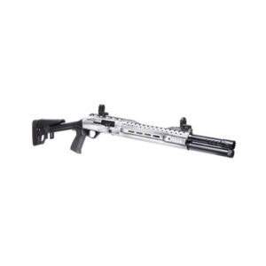 PANZER EG-240 TACTICAL 12G SHOTGUN 3″ 18.5″ 5+1 DISTRESSED TITANIUM, M4 ADJ STOCK, 3 CHOKE TUBES