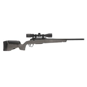 Savage 110 Trail Blazer XP LH Rifle 7 PRC 2rd Capacity 22″ Threaded Fluted Barrel Flat Dark Gray Stock w/Crossfire II 3-9×40