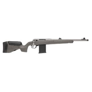 Savage 110 Ridge Hunter Rifle 308 Win 10rd Capacity 18″ Threaded Barrel Flat Dark Gray Stock