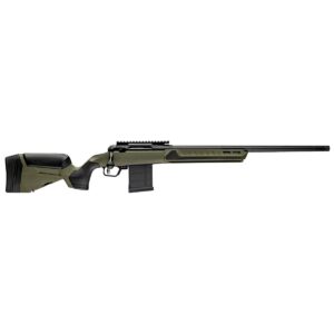 Savage 110 Core Hunter Predator Rifle 5.56mm 10rd Magazine 22″ Threaded Barrel Hunter Green Synthetic Stock