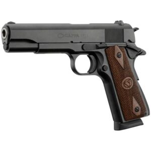 Chiappa 1911 Field Handgun 9mm Luger 10rd Magazine 5″ Barrel Black with Walnut Grip
