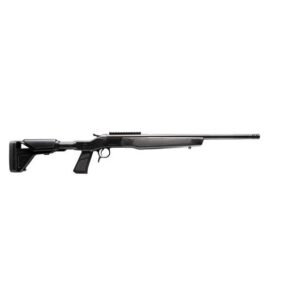 CVA Scout XP Rifle 35 Whelen Single Shot 20″ Threaded Fluted Stainless Steel Barrel w/Graphite Black Stock