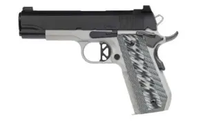 DAN WESSON VBOB 45ACP PISTOL 5″ BLACK TRITIUM SIGHTS, AMBI G10 GRIP 8RD