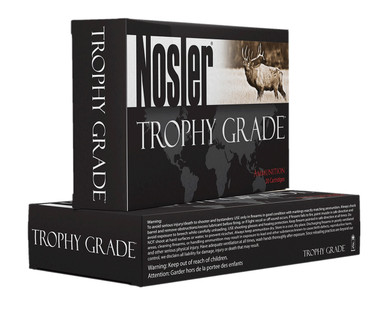 Nosler 243 Win Ammunition Custom Trophy Grade 48263 90 Grain AccuBond 20 Rounds