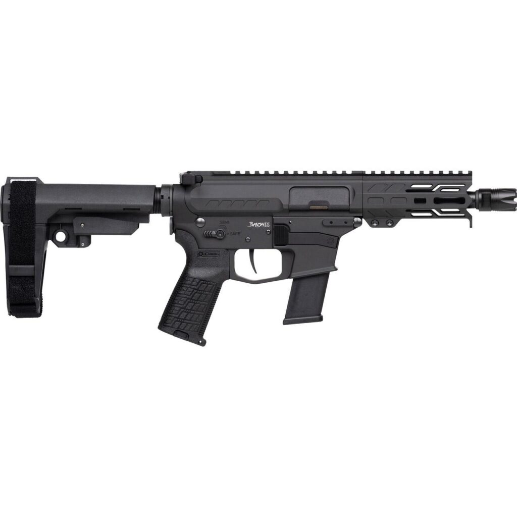 CMMG Banshee Fixed Ejector MkG Pistol .45 Auto 13rd Magazine 5'' Barrel Armor Black w/Brace