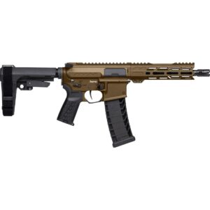 CMMG Banshee Fixed Ejector Mk4 Pistol 9mm Luger 30rd Magazine 8” Barrel Midnight Bronze w/Brace