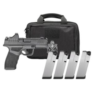 Springfield Gear Pac Hellcat Pro Comp OSP Handgun 9mm Luger 10rd Magazines(4) 3.7″ Barrel Green Dot & Bag CA Compliant