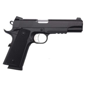 Tisas 1911 Duty B9R Handgun 9mm Luger 9rd Magazine 5″ Barrel Black Cerakote Enhanced Features incl/ 2 Magazines