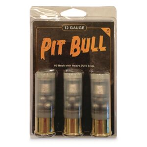 Reaper Defense Pit Bull Shotshells 12 ga 2-3/4″ 1 oz Slug 00 3/ct