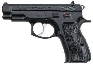 CZ 75 COMPACT 9MM PISTOL BLACK FIXED SIGHTS, MANUAL SAFETY 2-10RD MAGS