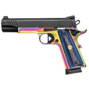 Chiappa 1911 Superior OR Handgun .45 ACP 8rd Magazines (2) 5″ Barrel Multi-Color Blue Laminate Grip