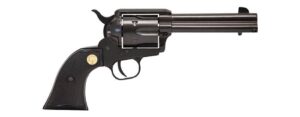 Chiappa SAA 1873 Handgun .17HMR 6rd Capacity 4.75″ Barrel Blued Black Plastic Grips
