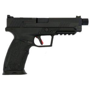 Tisas PX-9 Gen 3 Tactical BLK Semi Auto Pistol 9mm Luger 18rd & 20rd Magazines (2) 5.11″ Threaded Barrel Black