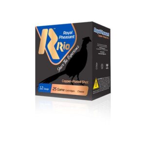 RIO Royal Pheasant Copper Shotshells 12ga 3″ 1-3/8oz 1300 fps #5 25/ct