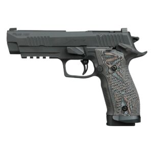 Sig Sauer P226 X-Five Extreme Handgun 9mm Luger 20rd Magazines(3) 5″ Barrel Black/Gray G10 Grips Night Sights