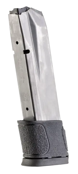S&W M&P45 MAGAZINE 45 ACP, 14 RD BLK BS PLATE