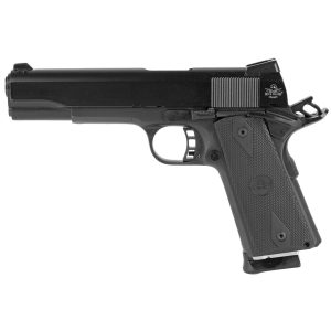 0011637_rock-island-1911-full-size-9mm-10rd-5-barrel-steel-frame-parkerized-finish-rubber-grips.jpeg Rock Island 1911 Full Size 9MM 10rd 5" Barrel Steel Frame Parkerized Finish Rubber Grips