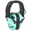 WALKERS RAZOR SLIM ELECTRONIC MUFF LIGHT TEAL 4/CASE