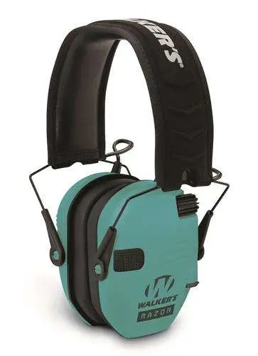 WALKERS RAZOR SLIM ELECTRONIC MUFF LIGHT TEAL 4/CASE