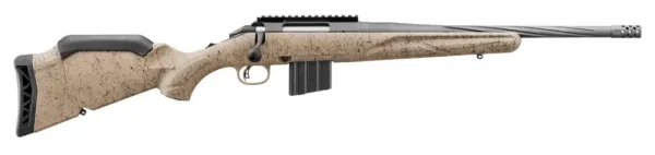 1069977-14299870.webp RUGER AMERICAN G2 RANCH 6.5 GRENDEL 16.1" SPIRAL FLTD T.B. FDE SPLTR 10RD