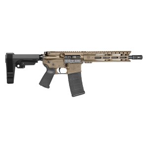 1096039-14324294.jpg DIAMONDBACK DB15 5.56 10" W/ 9" PC M-LOK RAIL, FLAT DARK EARTH, SBA3 BRACE, (1) 30RD PM