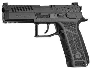 1098437-14325080.webp CZ P-09F NOCTURNE 9MM PISTOL OPTIC READY BLACK SAFETY/DECOCKER 2-10RD MAGS