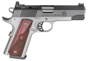 1100240-14326012.jpg SPRINGFIELD ARMORY RONIN 1911 45ACP 4.25" BLU/STS 1-8RD AOS OPTC READY