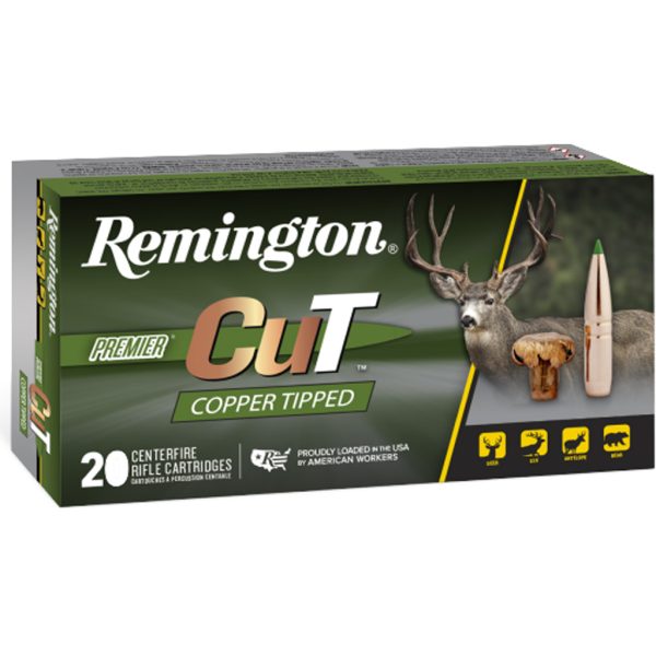 1102379_1.jpg Remington Premier Rifle Ammo 30-06 SPRG 165 gr. Premier Copper Tipped 20 rd.