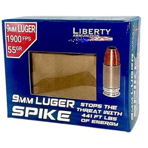 1103473_1.jpg Liberty Spike Ammunition 9mm 55 gr. 20 rd.
