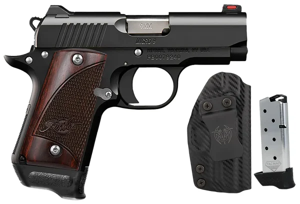 1114038-14345393.webp KIMBER MICRO 9 BLACK ROSEWOOD RTC-K BUNDLE PISTOL HOLSTER, 2-7RD MAGS