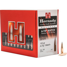 113363__40337__97609.1672865523.1280.1280.jpg Hornady 6mm Cal (.243 Dia) Reloading Bullets H24531 110 Grain A-Tip Match 100 Pieces