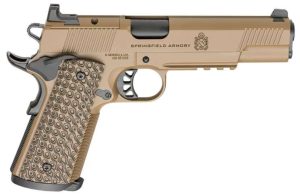 1135418-14342615.jpg SPRINGFIELD ARMORY 1911 TRP AOS 9MM PISTOL 5" COYOTE CARRY CUT, RAIL 3-9RD MAGS