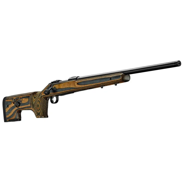 CZ 600 PLUS ST2 RANGE 6 CM 5RD, 24IN 5/8X24 DRILD/TAPD GREY AND BROWN LAMINATE STOCK ADJST CMB