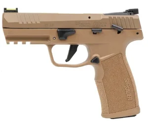 SIG SAUER P322 COYOTE 22LR PISTOL 4" T.B. OPTIC RDY, 2-20RD