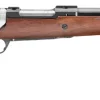 RUGER HAWKEYE HUNTER 243WIN RIFLE 16.6" T.B. WALNUT/BLUED 4RD