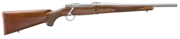 1155431-14352923.webp RUGER HAWKEYE HUNTER 6.5CM RIFLE 16.6" T.B. WALNUT/STS 4RD