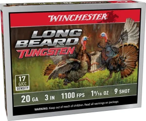 1159751-14367789.webp WINCHESTER 20 GA 3" #9 LONG BEARD TS17 1-9/16 OZ 5RD/BX 10BX/CS