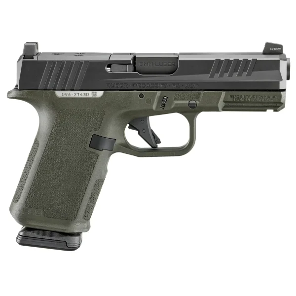 1160246-14383403.webp RUGER RXM 9MM PISTOL 4" BBL ODG MAGPUL EHG, O.R. 2-15RD MAGS