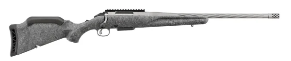 1161204-14362191.webp RUGER AMERICAN G2 350 LEGEND 20" SPIRAL FLTD T.B. GRY SPLTR 5RD FLUSH FIT MAG