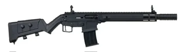 1163927-14364561.webp PANZER ARMS RANCH 12 TACTICAL 12G SHOTGUN 18.5" STANDARD BLACK W/ SHELLHOLDER 5RD