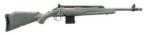 1169629-14366287.webp RUGER AMERICAN G2 SCOUT 5.56 RIFLE 16.1" T.B. LEAF GREEN,BLK 1-10RD
