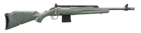 1169629-14366287.webp RUGER AMERICAN G2 SCOUT 5.56 RIFLE 16.1" T.B. LEAF GREEN,BLK 1-10RD