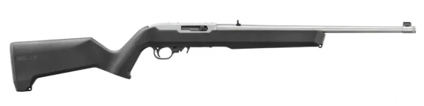 1173923-14370469.webp RUGER 10/22 22LR RIFLE 18.5" T.B. STAINLESS, MOE-X22 STOCK, BX-TRIGGER, 1-10RD