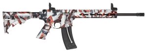 Firearm, Gun, Rifle, Weapon SMITH & WESSON M&P 15-22 SPORT FLAG EDITION RIFLE 22LR 16.5" MLOK 1-25RD MAG