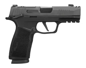 SIG SAUER P365 MACRO COMP M.S. 9MM PSTL BLACK O.R. 2-17RD MAGS,