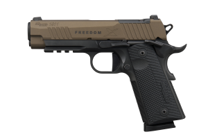 SIG SAUER 1911 X CARRY FREEDOM 45ACP 2 TONE BRONZE, O.R. 2-8RD MAGS