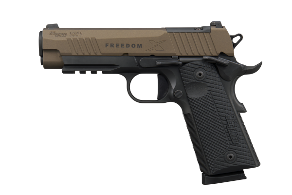 1177085-14375019.png SIG SAUER 1911 X CARRY FREEDOM 45ACP 2 TONE BRONZE, O.R. 2-8RD MAGS